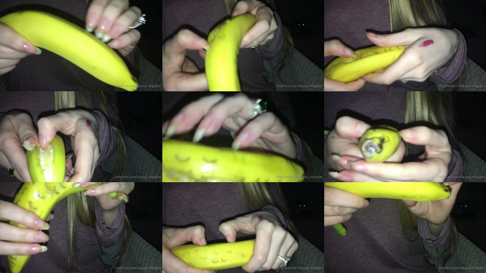 Watch Olivia Banana Claw on LaLaLaura's OnlyFans Video