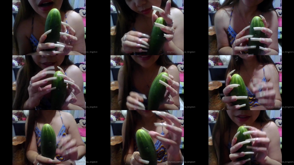 Watch LaLaLaura's OnlyFans Video - Arien Shade Cucumber Scratch