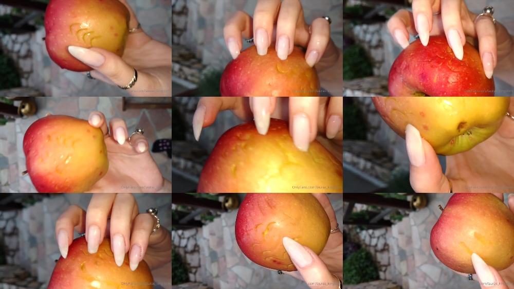 Watch LaLaLaura's Apple Claw Video on OnlyFans