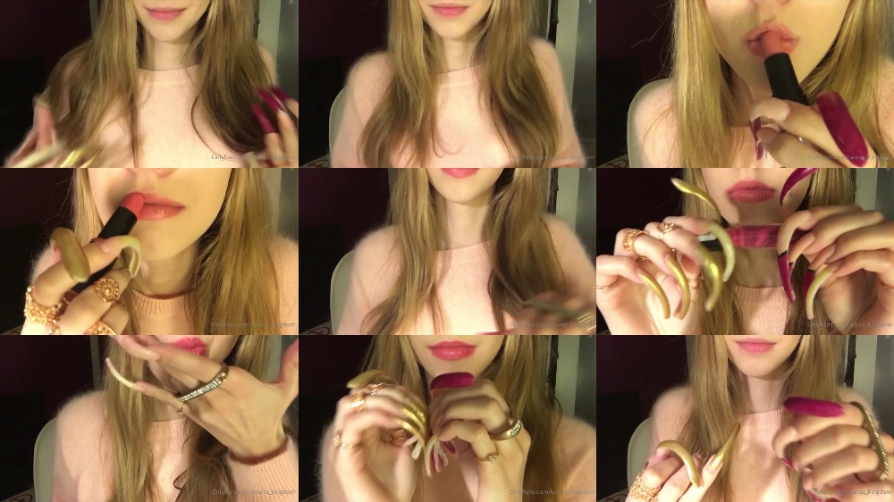 Nail Worship Video with LaLaLaura