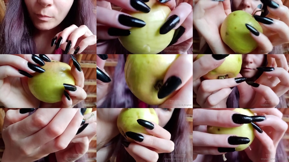 Watch LaLaLaura's OnlyFans Video with Aisha Black Nails vs Apple