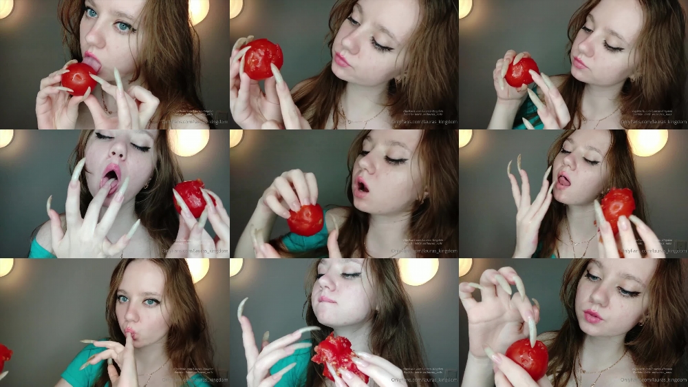 Watch LaLaLaura's Juicy Tomato Claw OnlyFans Video