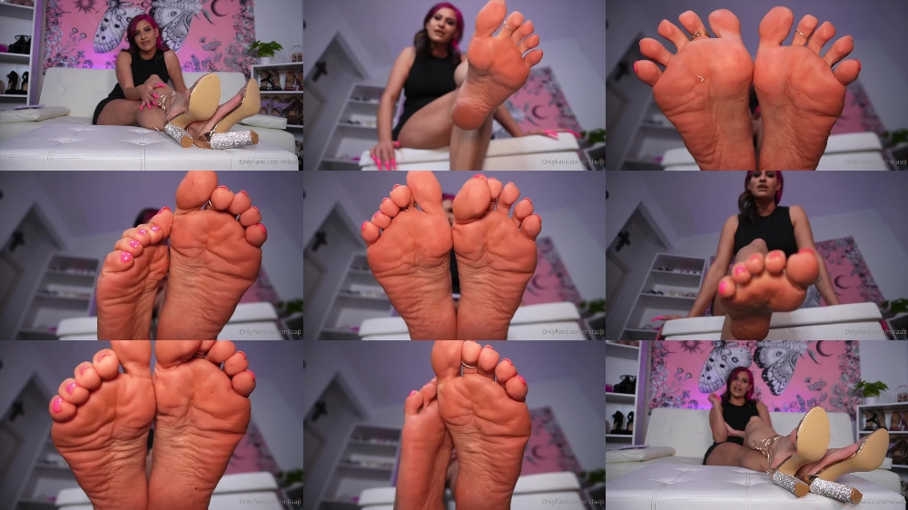 Mila P's OnlyFans Video: Boss Makes You Her Foot Boy