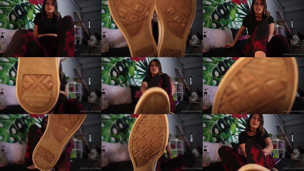 Mila P's OnlyFans Video: Shoe Licking Humiliation