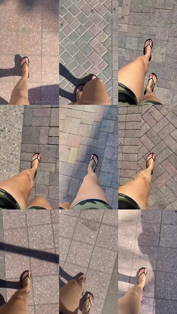 Goddess Monica's Flip Flopping OnlyFans Video