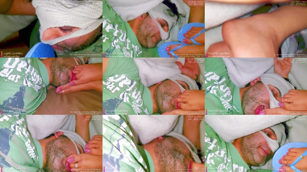 Punjabi Goddess - Foot Worship Video on OnlyFans