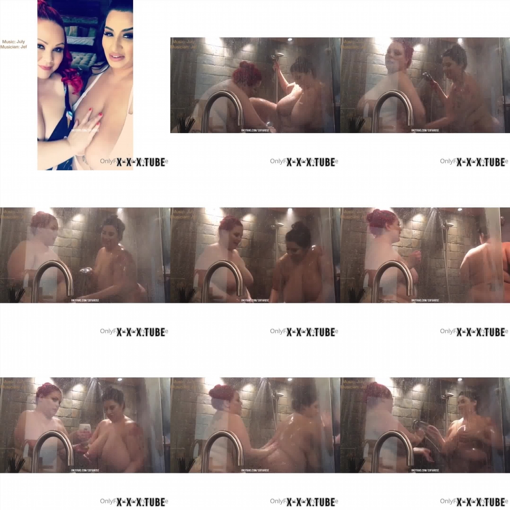 Sofiarose & Theaprilflores' Bonus Video: Cleaning Up After a Photoshoot