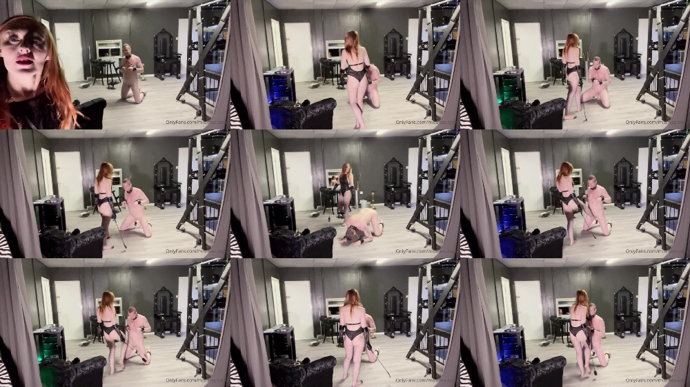 Mistress Sadie's Little Warm Up Video on OnlyFans