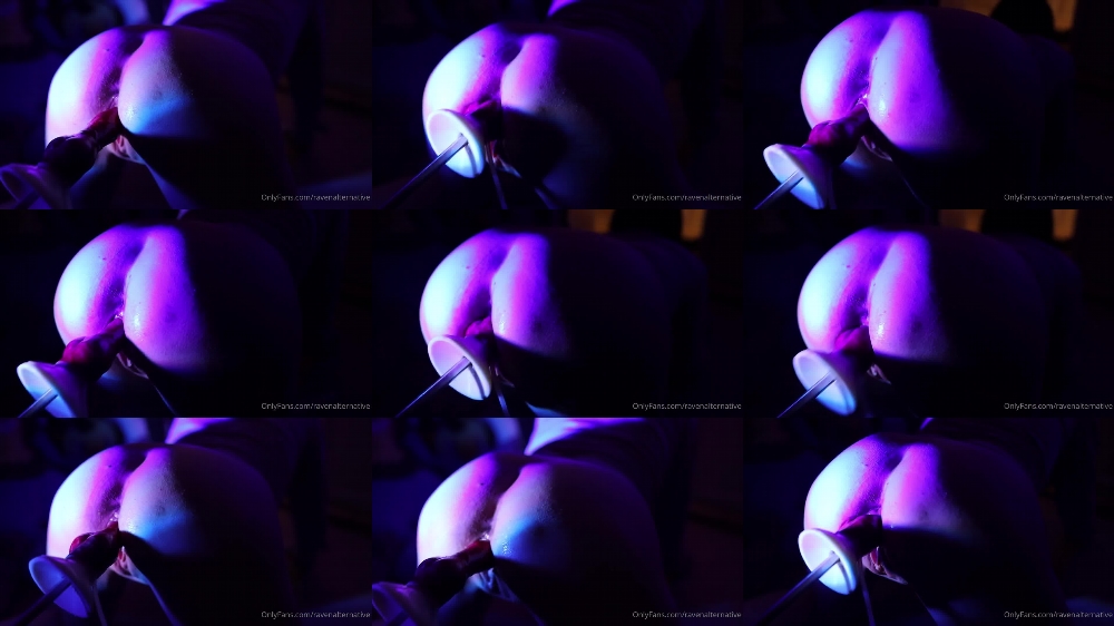 Purple Booty Video by Raven Alternative on OnlyFans