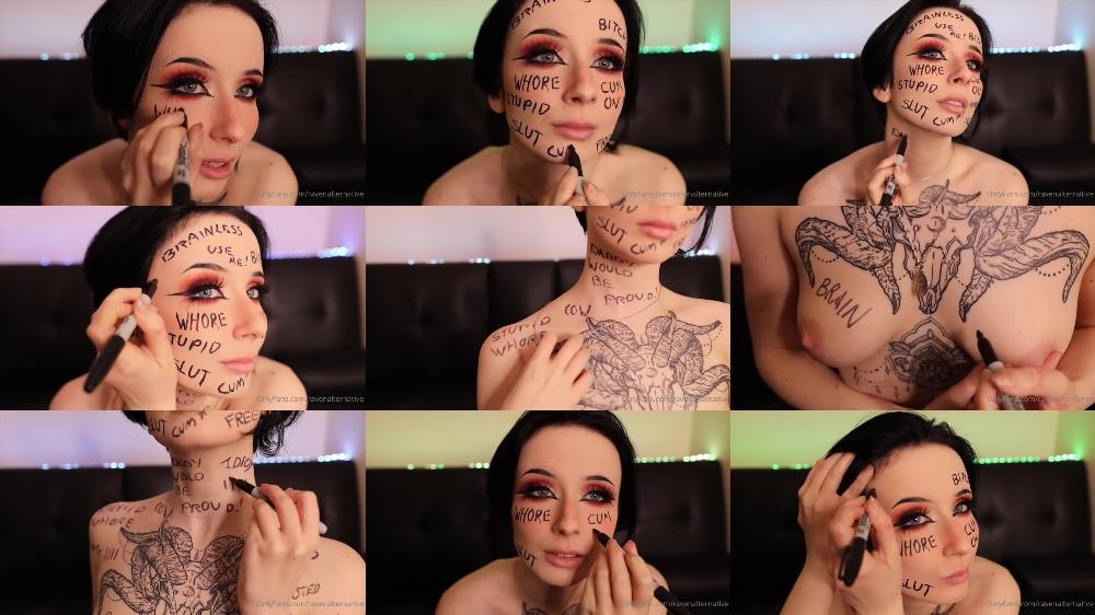 Raven Alternative's Hot Body Writing BTS Video