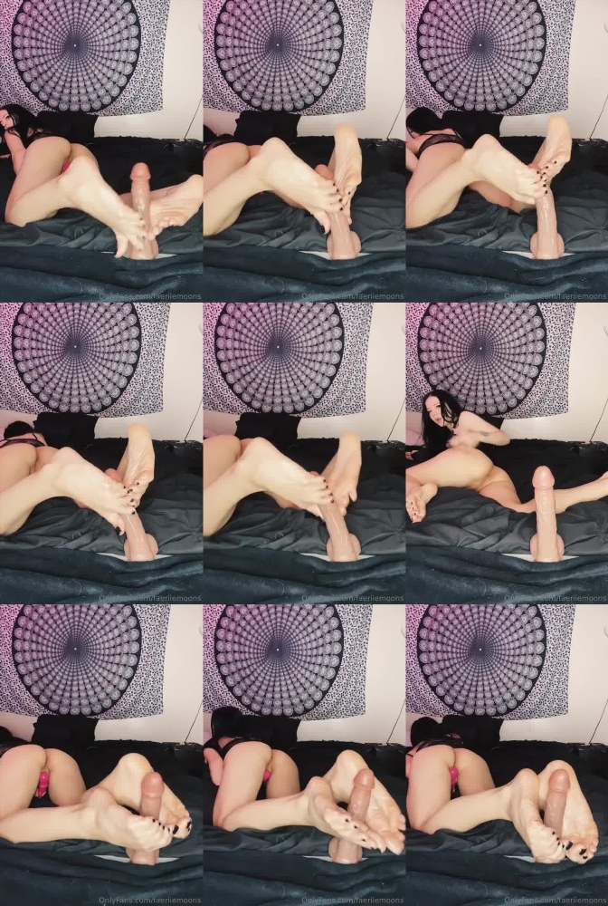 FaeriieMoons OnlyFans Foot Fetish Video