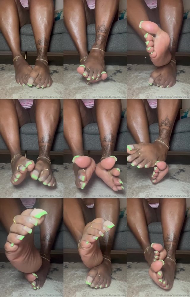 CocoaToes' OnlyFans Video: My soles and toes will make you choke