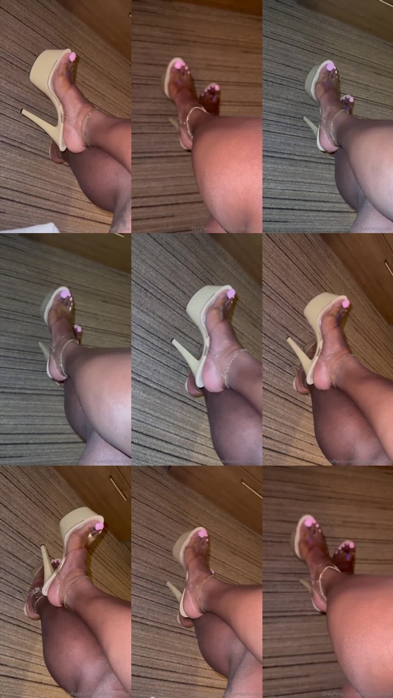 CocoaToes OnlyFans Teasing Video in Pleasers on OnlyFans