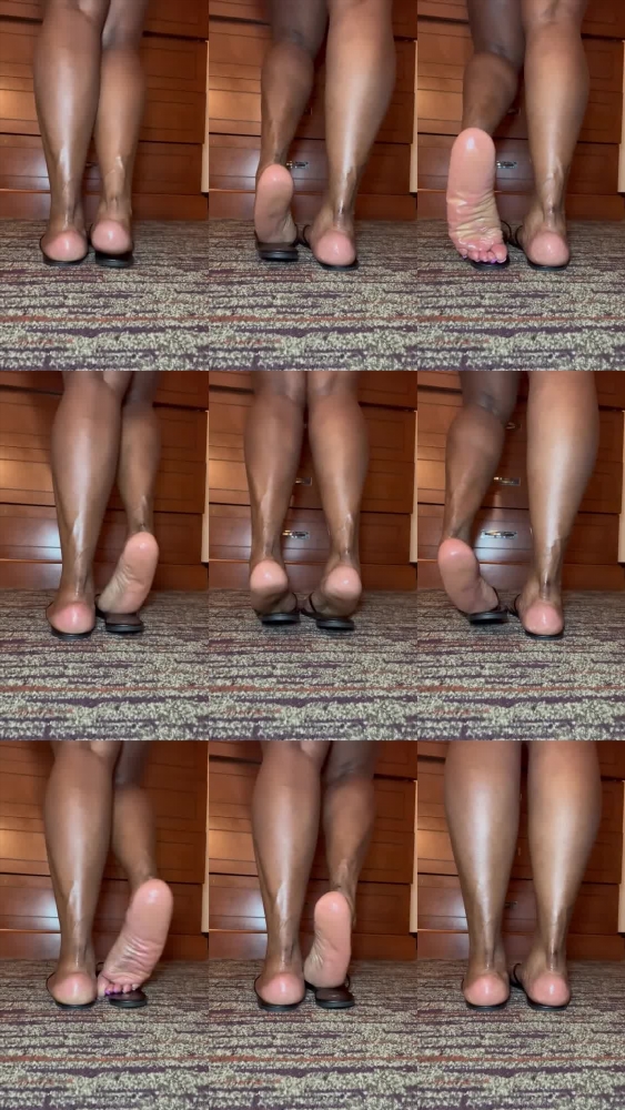 CocoaToes OnlyFans Video: Big, Oily Soles