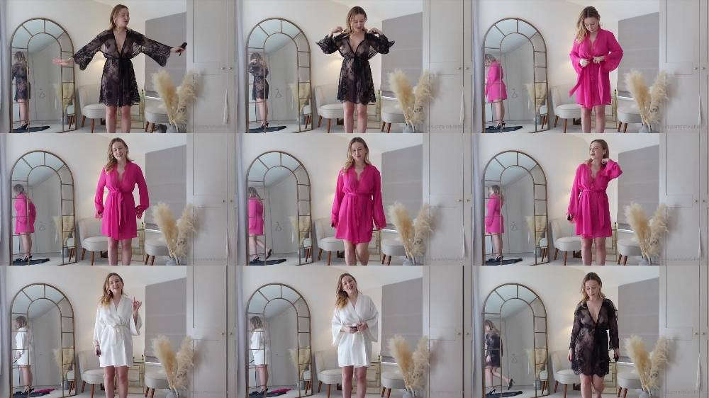 page about Olivia Fleur's latest naughty video