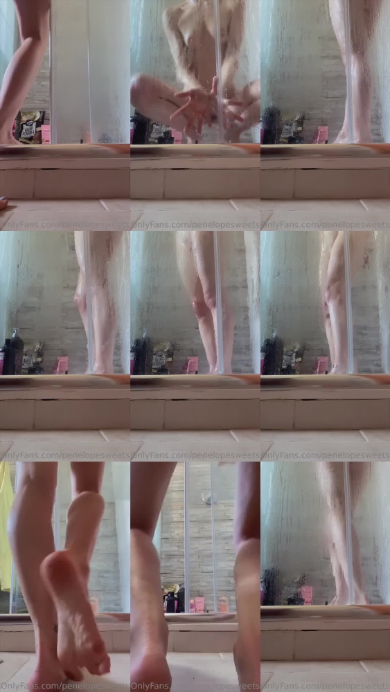 Penelope Sweet Soles Showers: Play with Sexy Legs &amp; Little Holes