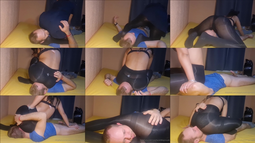 Crazy Facesitting Couple - OnlyFans Sexy Panty Leggings Video