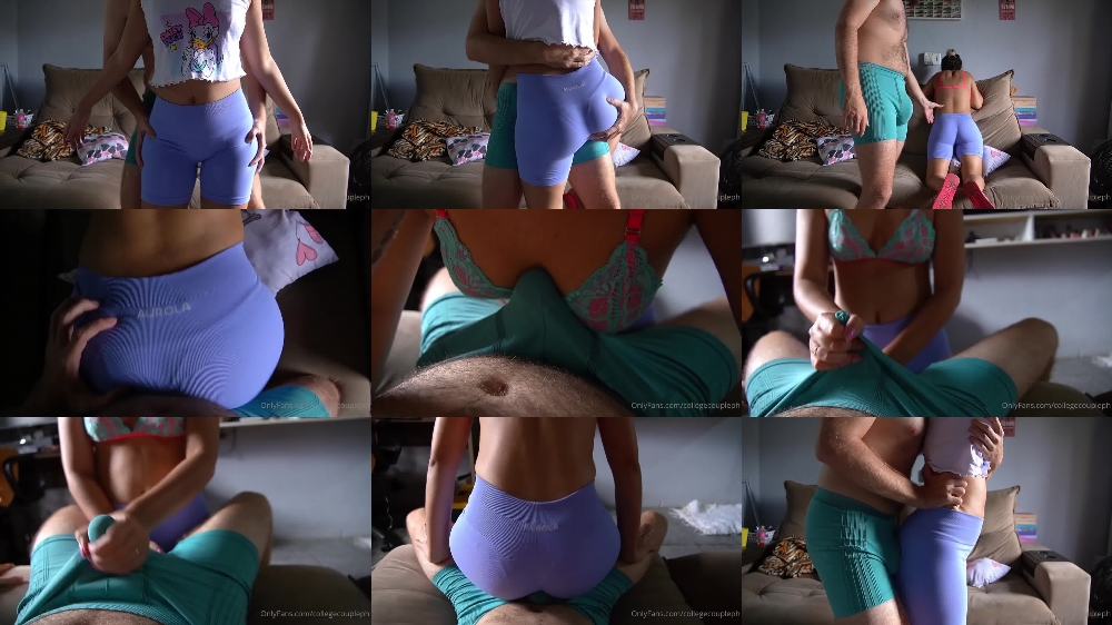 Cute Teen Blowjob Porn Video: College-couple on OnlyFans