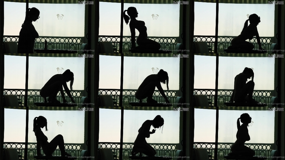 Bigtittygothegg OnlyFans Silhouette Video