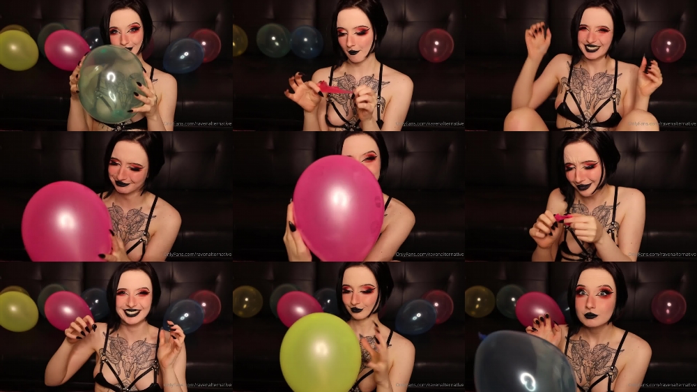 Raven Alternative's First Looner Clip on OnlyFans