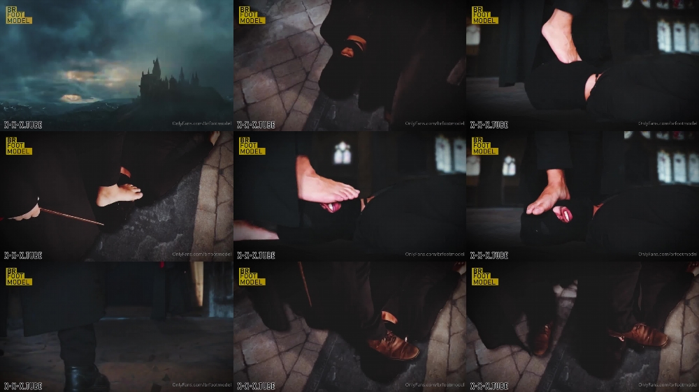 Exclusive Foot Worship by brfootmodel in Hogwarts