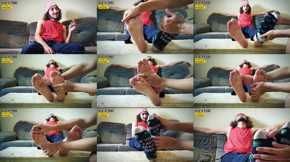 Sensual Foot Massage with brfootmodel