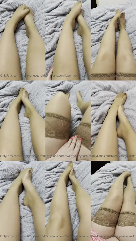 Finebritishfeet: Nylon Foot Fetish Video