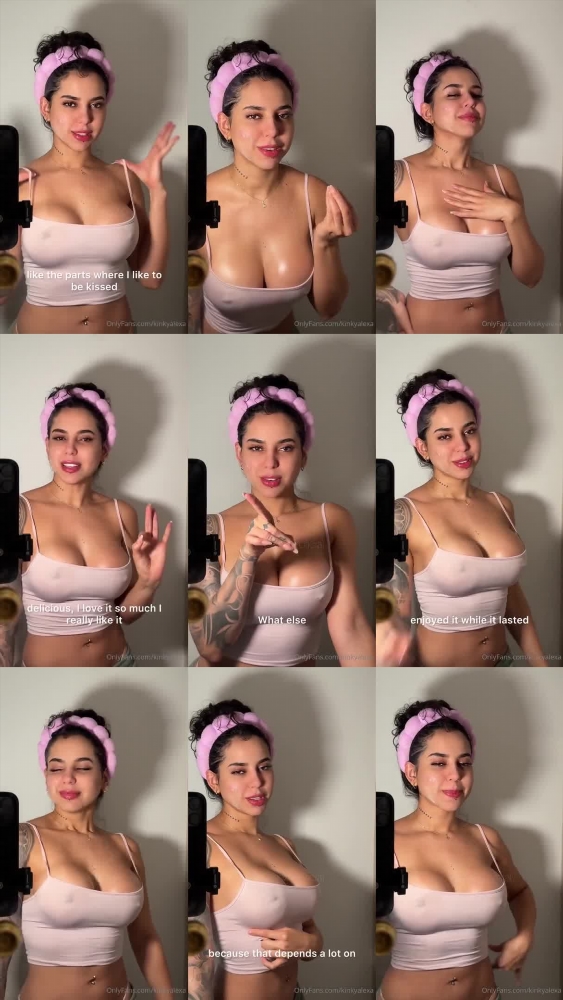 KinkyAlexa's OnlyFans Video: Exploring Her Favorite Body Parts