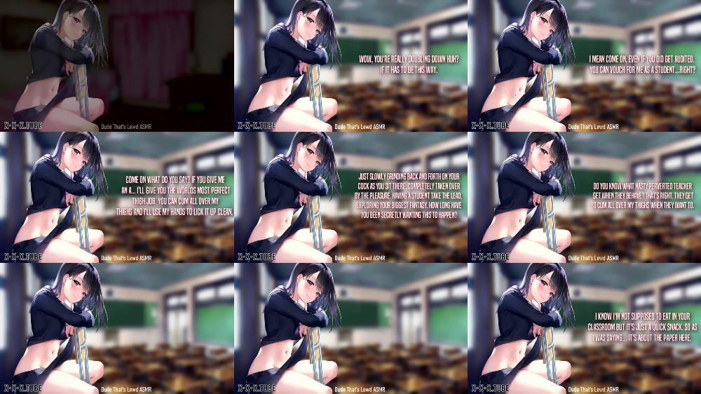 Dude's Lewd ASMR Thighjob Roleplay