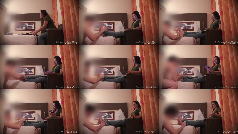 Miss Eva's Exclusive Foot Fetish Video on OnlyFans