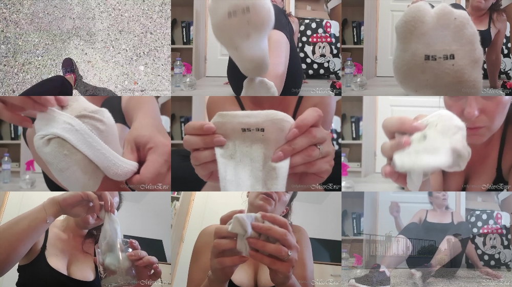 Miss Eva's Sizzling Hot OnlyFans Video - Chaussettes Caniculaires