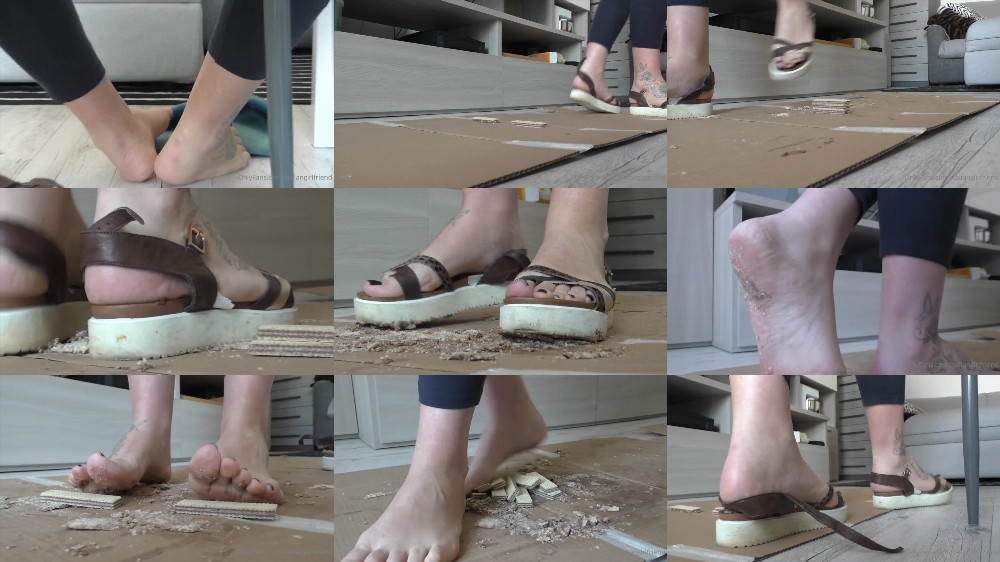 Sultry Italian Girlfriend in Shoes Wafers Scene