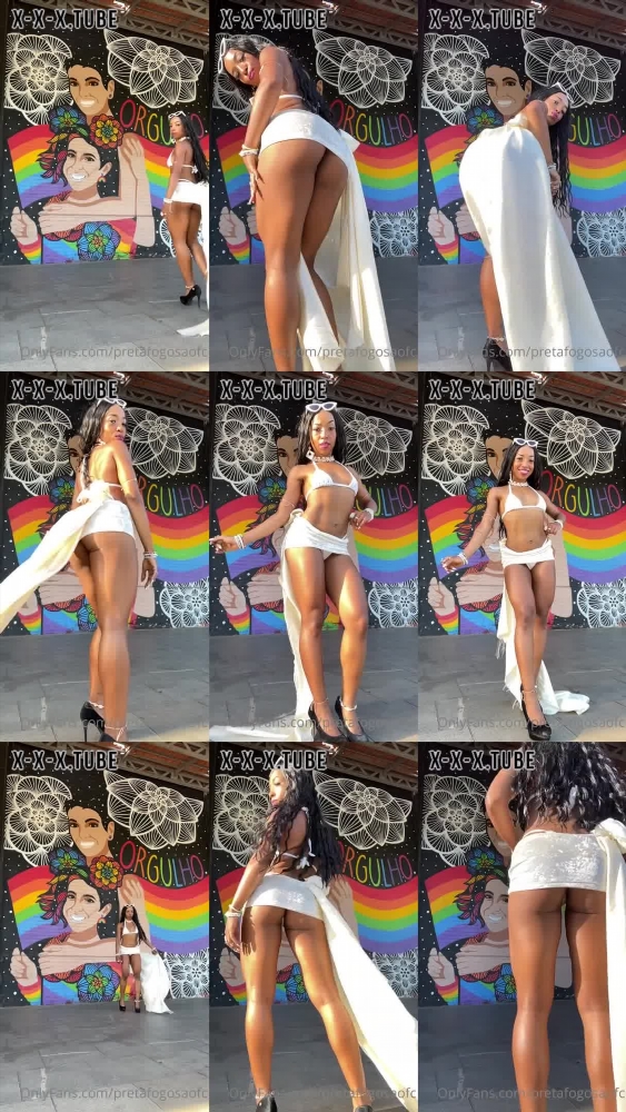 Preta Fogosa Ofc: A Big Booty Riding the Wind