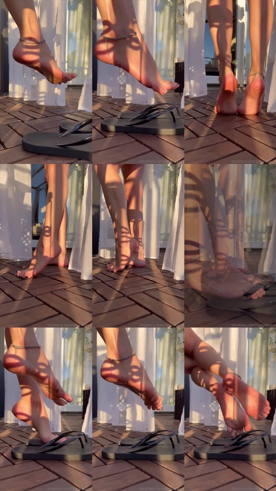 Nicholeivory's Feet Fetish VR Porn Experience