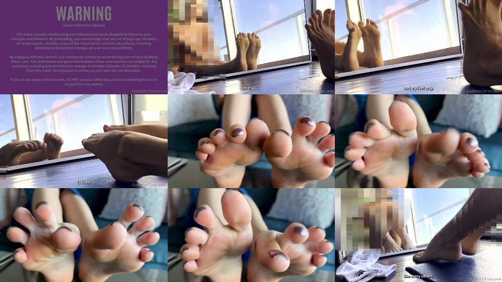 Goddess Chloe's Ultimate Foot Fetish Experience