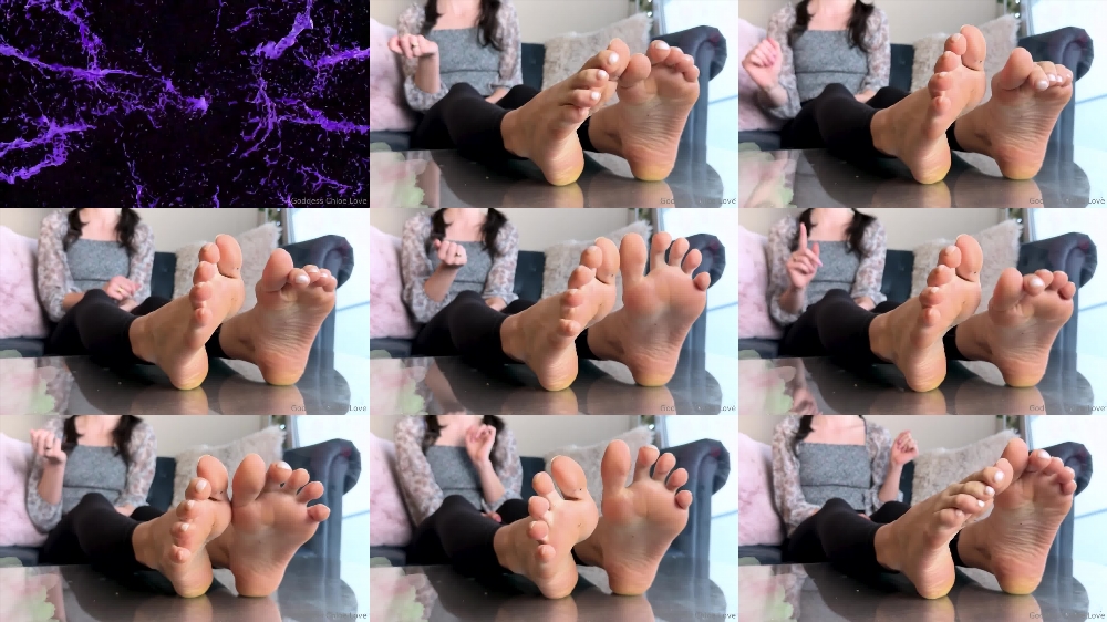 Goddess Chloe's Foot Fetish Video