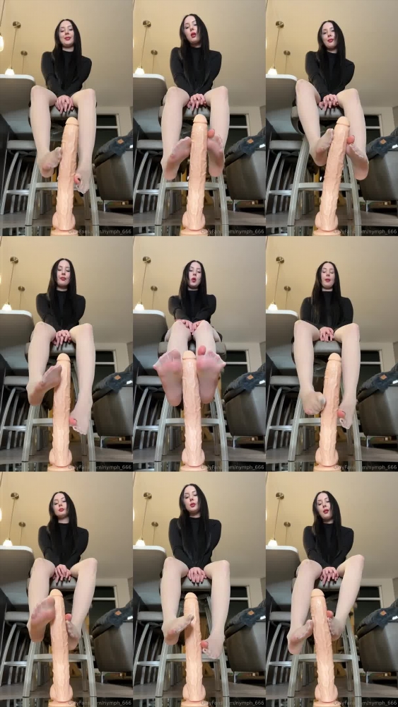 Nymph's Hentai Monster Foot Fetish Video