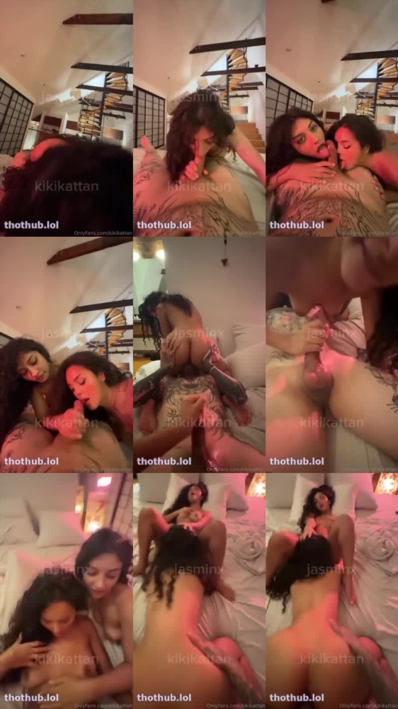 Jasminx's Sizzling Threesome with Kikikattan