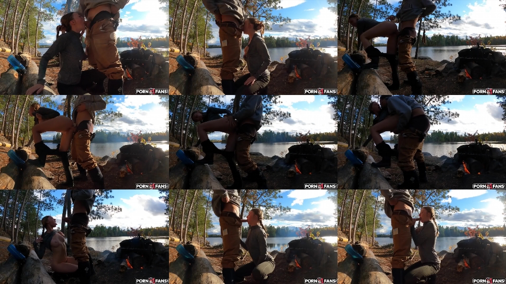 Cremedelapeach: Outdoor Sex by the Lake