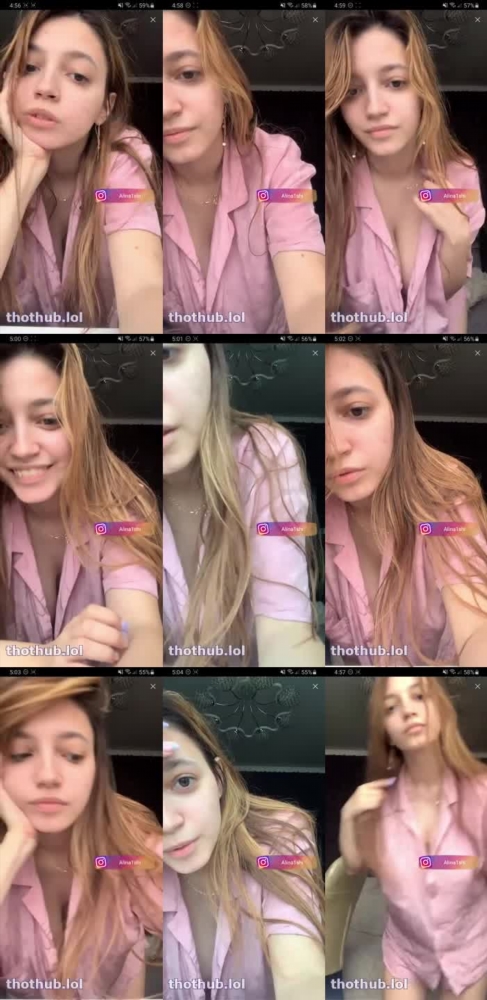 Alina1shi's Downblouse Tease