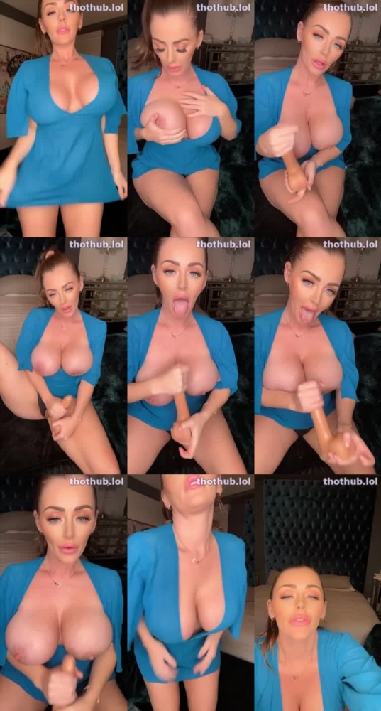 Sophie Dee's Intimate JOI Performance