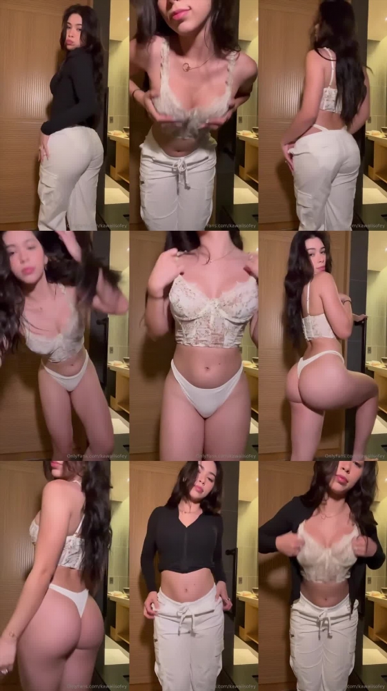 Aishah Sofey's White Underwear Tease