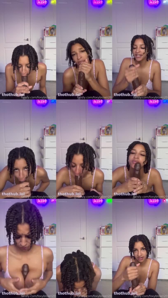 Foxybrown20's Dildo Delights