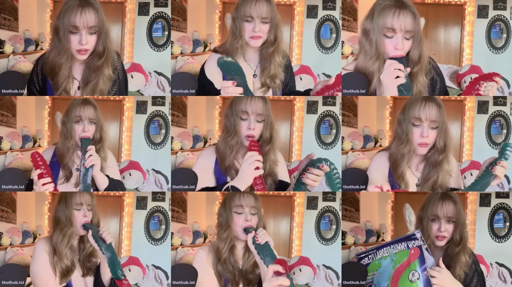 Indulgent Solo Gummy Worm ASMR Experience
