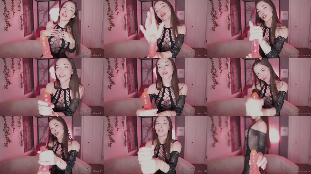 Foxenkin Dildo JOI ASMR Porn Video