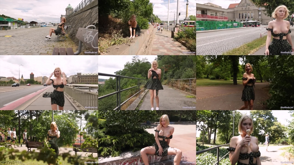 Chloe's Enchanting Walk in the Park