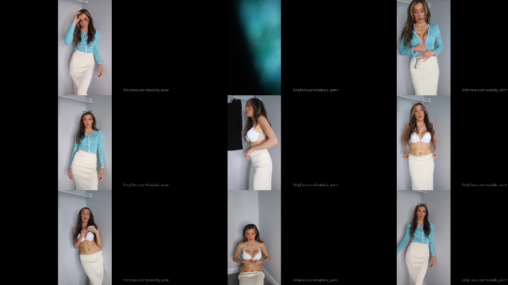 Isabella ASMR's Flirty Job Interview Striptease