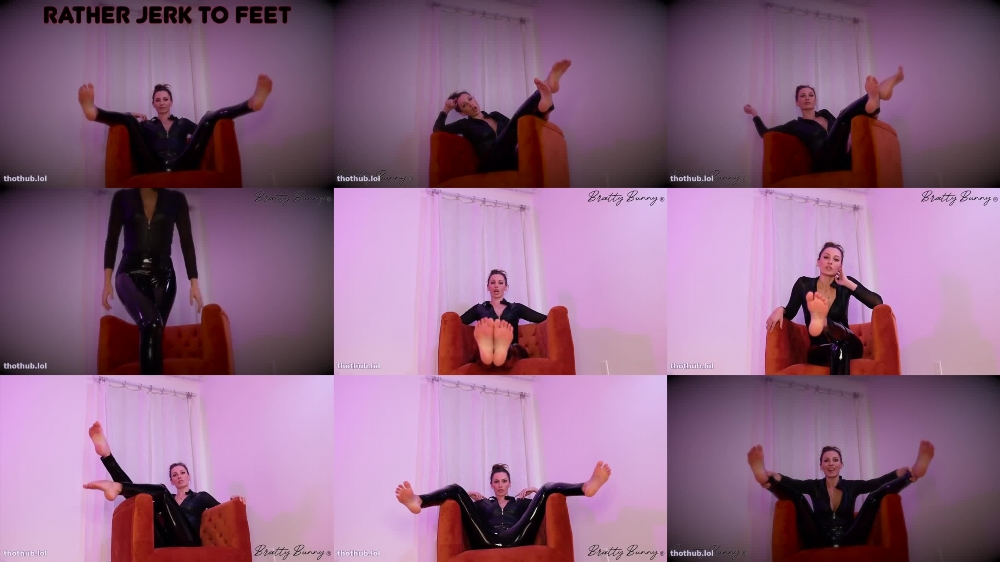 Bratty Bunny Teases Viewers