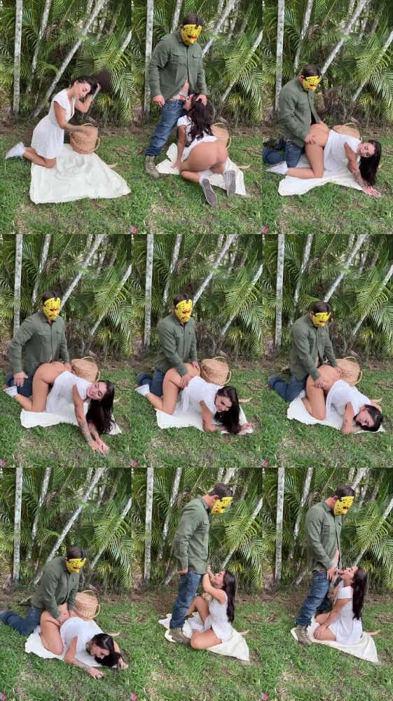 Emily Rinaudo's Exclusive Outdoor Picnic Sextape