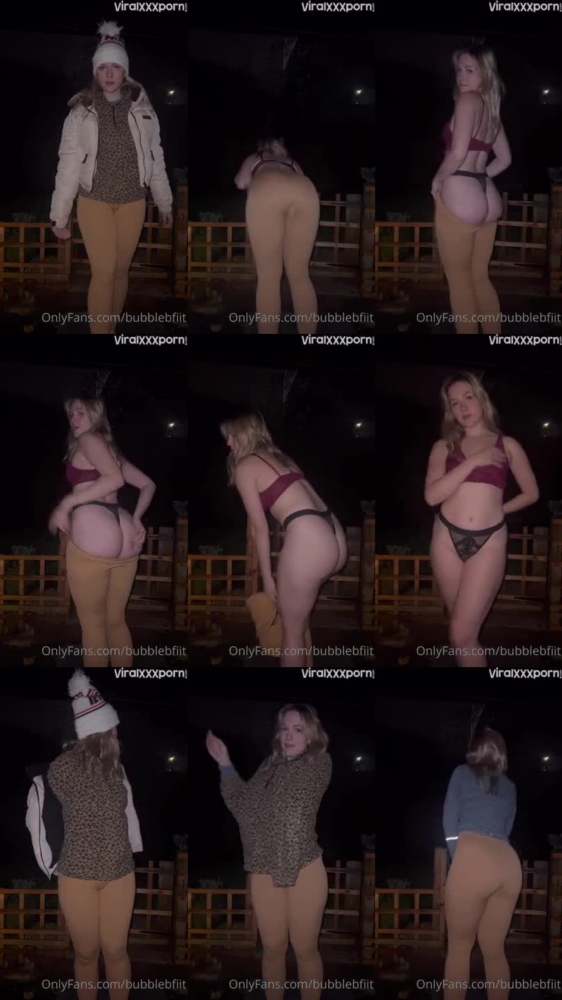 Bubblebfiit's Sizzling Outdoor Strip